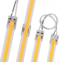 Cob led strip corner connectors 6mm 8mm 10mm 2 3 4 pin cob led strip connector
